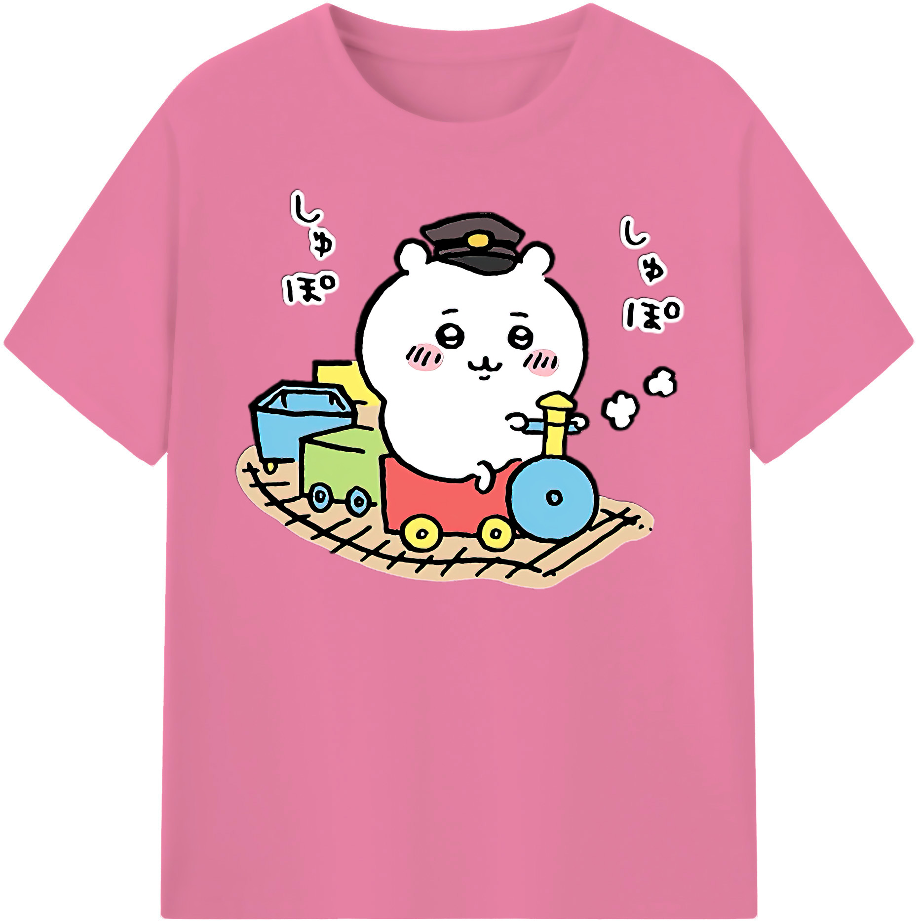 （画像用） ちいかわ ちいかわ Chii-kawa chiikawa 綿100％半袖Tシャツ（フロントプリント）